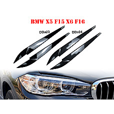 Два модела тунинг вежди за фарове за BMW X5 F15 X6 F16 - DBa23 DBa24 - Sellzone.bg Два модела тунинг вежди за фарове за BMW X5 F15 X6 F16 - DBa23 DBa24